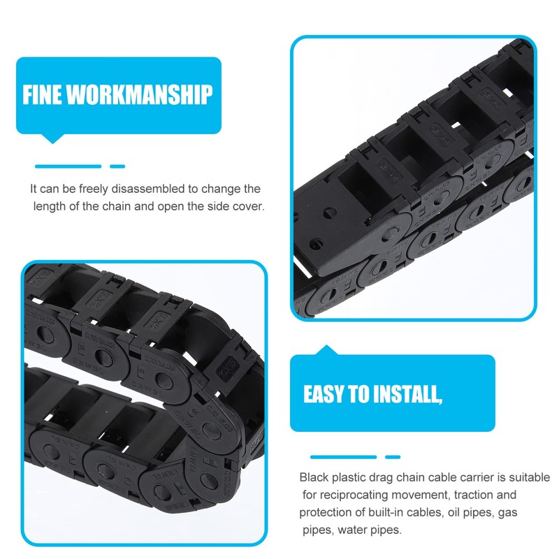 iplusmile Flexible Drag Chain for 3D Printer Machine High Speed