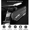 WILD MAN 1.2L Cycling Waterproof Hard Shell Bike Saddle Bag