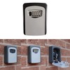 4 Digit Wall Mounted Weather Resistant Combination Key Safe Box