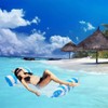 Inflatable Hammock, 2 Pieces Floating Bed Inflatable Beach Chair for