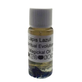 Angelleesa | Lapis Lazuli Gemstone Infused Magickal Incense Oil