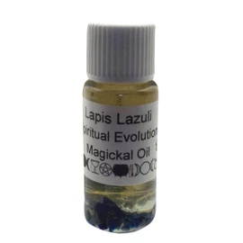 Angelleesa | Lapis Lazuli Gemstone Infused Magickal Incense Oil