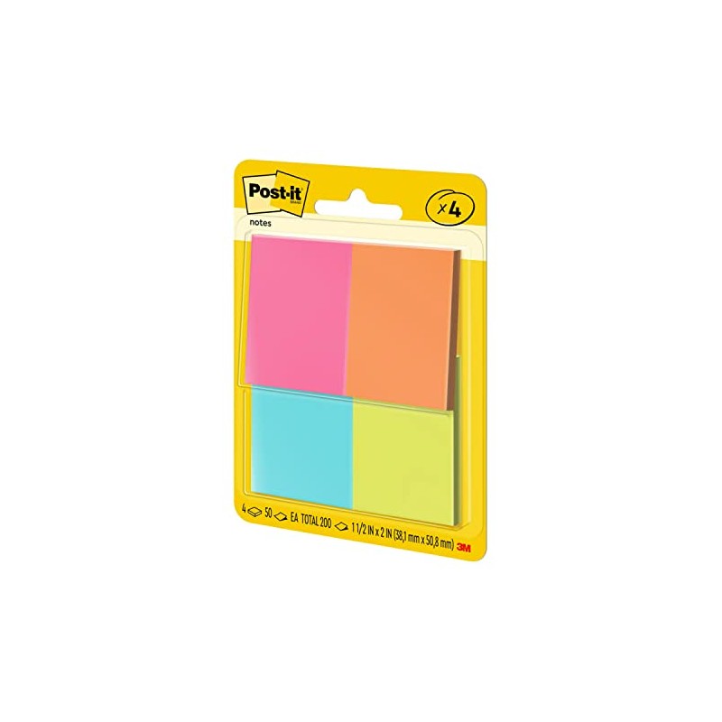 3M Post It Notas Adhesivas Style Hojas + 3M Post-it