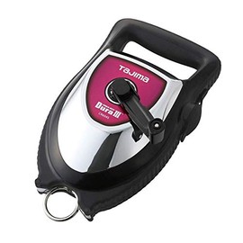 TAJIMA Chalk Line - Chalk-Rite Dura III Chalk Box with 150ft Extreme Bold 2.8 mm Snap Line & Integrated Handle Release - CR604S
