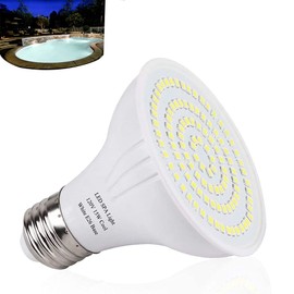 LED Spa Light Bulb 120V for Inground Spa 15W 1500Lumen 6000k Daylight White Par20 Spa Bulb E26 Hot Tub Replacement for Pentair Hayward Underwater Light Fixtures Replace up to 100-300W Halogen Bulb