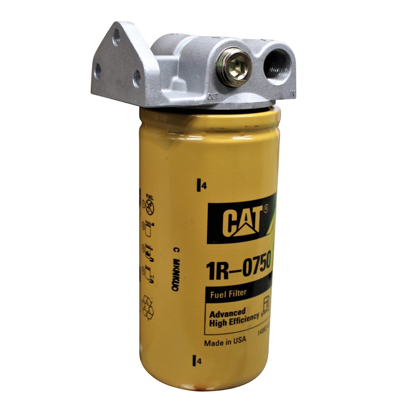 Diesel Fuel Filter Remote Mount Base for 1"-14 CAT 1R-0749