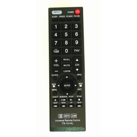 New Toshiba CT-90325 Universal Remote Control for All Toshiba Brand TV, Smart TV - 1 Year Warranty(TS-12+AL)
