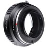 K&F Concept マウントアダプター Pentax K PKレンズ- Micro 4/3カメラ装着用 レンズマウントアダプター 無限遠実現