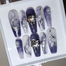 [Handmade Nail Tips] Dawn - Copin / [수제네일팁] 새벽녘 - 코핀