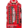 CRAFTSMAN Mechanics Tool Set, 1/2" Drive, SAE/Metric, 22 Piece (CMMT12030)