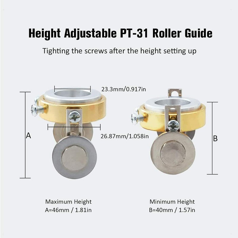 SPORTARC PT-31 Wheel Guide Wheel Spacer for Plasma Cutter Torch