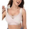 Brabalas Wireless Bras for Women, Extremely Comfortable Seamless Mesh Bralettes