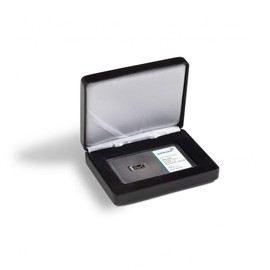 NOBILE etui, 1 Gold bar in Blister Pack, Horizontal, Black