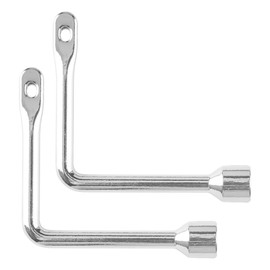 Lotsdonxia 2 Pcs Heavy-Duty Triangle Utility Keys – L-Shaped Gas Meter Box & Bin Keys, Ergonomic Design Durable Metal Triangular Key for Switch Cabinets, Elevators & Meter Reading