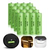 GENYESTAR Rechargeable AA Batteries NIMH 1.2V 1500mAh Double A Battery