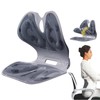 LAOGUATON Back Support Office Chair (Grey)