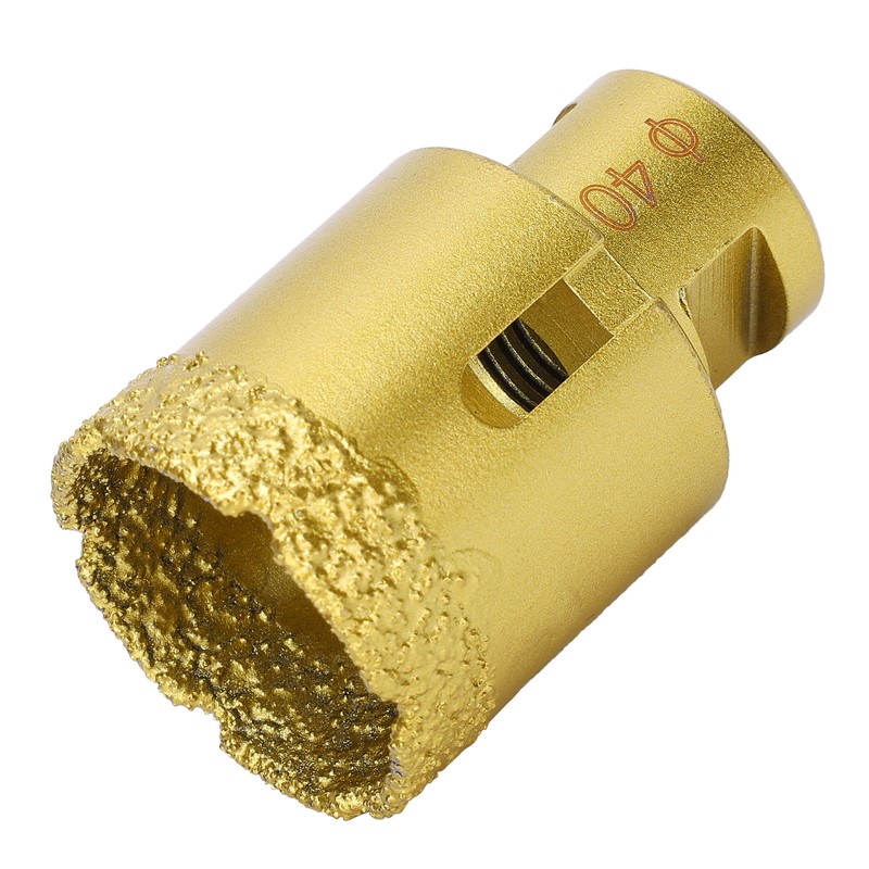 Diamond Hole Saw Brazing Drill Bit Opener Drilling Marble Concrete