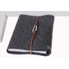 Calendar / Notebook Cover A5 Dark Grey Felt Cover Calendar
