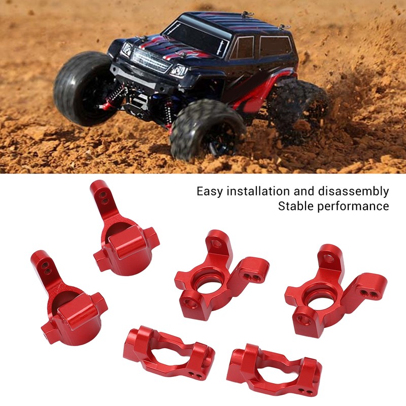 RC Steering Group Assembly Set Aluminum Alloy RC Car Steering