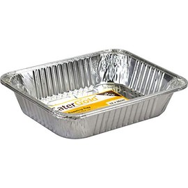 Rectangle Disposable Aluminium Foil Trays 32 x 26 x 8cm Approx 2PK (2 Trays)
