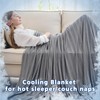 EMME Cooling Blankets for Hot Sleepers, Summer Blanket Full Size