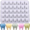 AIBOYA 35 Cavity Mini Tooth Silicone Candy Mold 3D Small