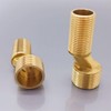 Alnicov Two-Pack Brass Shower Faucet Adapters 3/4" To 1/2" S-Type