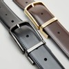 Reversible Leather Belts For Men Big and Tall 28"-72" Trim