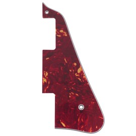 Musiclily Pro LP Type Pickguard for Chinese LP Modern Les Paul Electric Guitar, 4P Brown Tortoise Shell