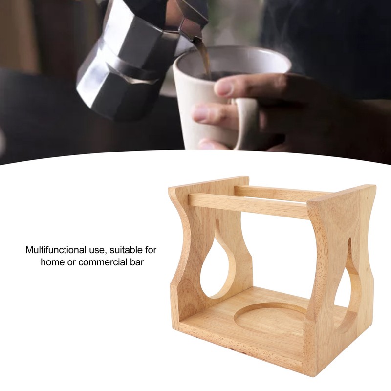 Wood Pour Over Coffee Stand Multifunction Pour Over Coffee Dripper