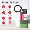 450nm 40W Laser Module with Protective Cover Fixed Focal Length