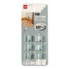 Nitoms H165 Large Cord Stops, Pack of 6, Silver