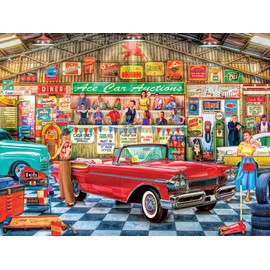 MasterPieces 750 Piece Jigsaw Puzzle for Adults, Family, Or Kids - The Auctioneer - 18"x24"