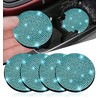 NBTEPEM NBTEPEM 4pcs Bling Car Cup Holder Coaster, 2.75 inch