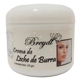 Crema Facial Leche De Burra Natural 2 Pzas Todo Tipo De Piel
