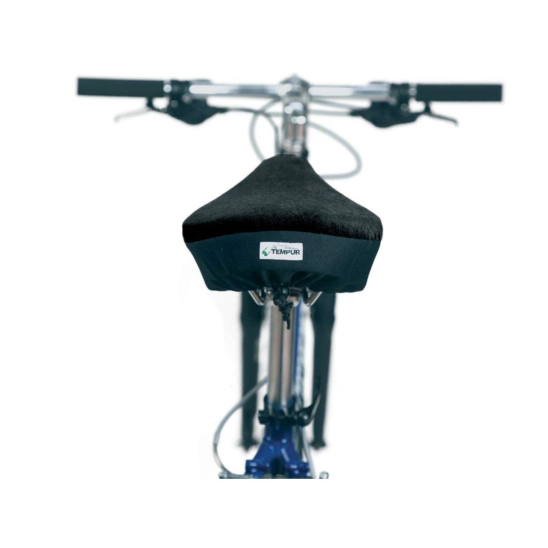 TEMPUR Bicycle Saddle Cushion, Comfortable Memory Foam Bicycle Seat Padded