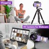 4K Digital Camera for Photography & Vlogging, 56MP YouTube Camera