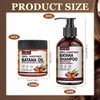 Batana Shampoo and Conditioner, Batana Oil for Hair Growth, Batana