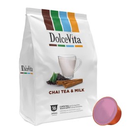 Dolce Gusto Dolce Vita CHAIE TEA & MILK drink -16 pods-SHIPS FREE