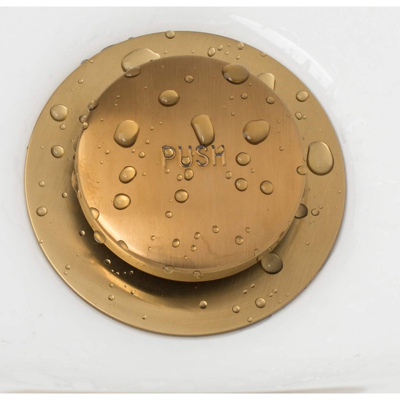Artiwell Tip-Toe Bathtub Drains Trim Set with Two-Hole Overflow Faceplate,