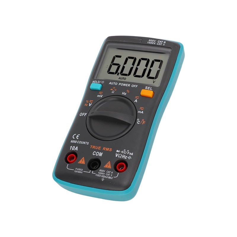 ZT102 6000 Digital Multimeter Automatic Range Multimeter Portable Voltage Current