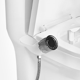 Kwok Wah Cold Water Non-Electric Bidet Attachment for Toilet, 3 Wash Modes, Self-Cleaning Nozzle, Adjustable Water Pressure, Feminine & Rear Wash, Easy Installation