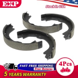 exppower Brake Shoes for Jeep Wrangler Liberty Gladiator Dodge Nitro Rear Premium Ceramic