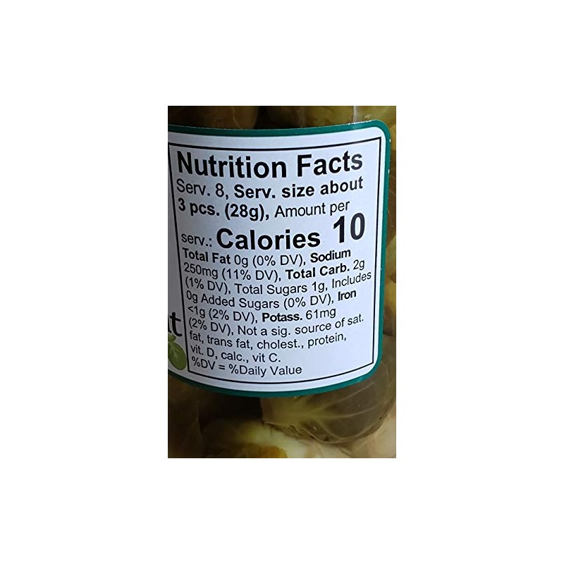 Brussel Sprouts Mild Pickled