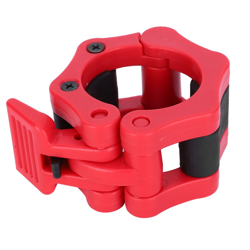 2Pcs Plastic Safe Lock Collars Clip Buckle Weightlifting Barbell Dumbbell
