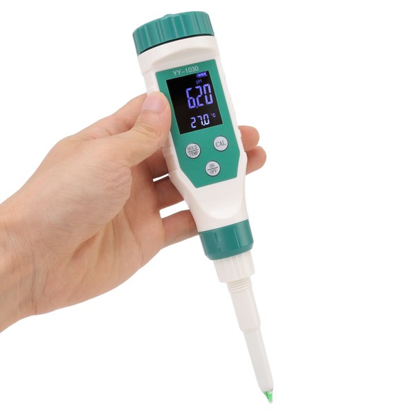 TOPINCN Smart PH Meter, Digital Dough Alkali Tester Soil Acidity Meter For Kitchen, Efficient Food Cheese Cosmetics PH Tester