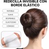 100pzs Red para Cabello, 50 pcs Ligas para Cabello, 50