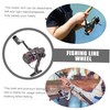 Sosoport 2pcs Portable Fishing Reel Wire Cup Left Right Interchangeable