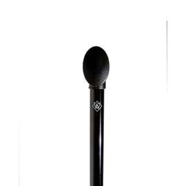 Black Folding Adjustable Cane with Overmold Ergonomic Grip
