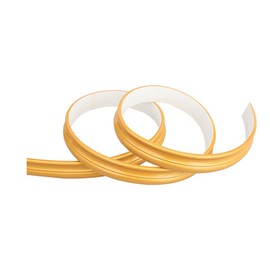 LUO YIYI Self-Adhesive Flexible Trim Molding for Backsplash (Gold)